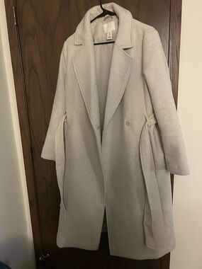 H&M Women's Long Belted Coat